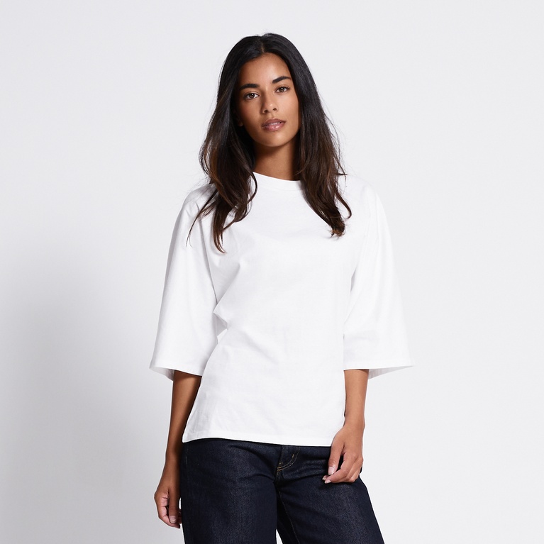 Sculpture top "Fabia" White